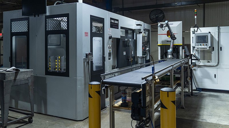 GMT Corporation CNC Machine with Robotic Technology