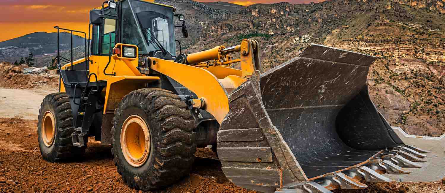 CAT Skid Loader Working on Construction Site